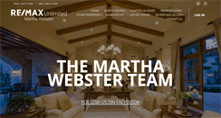Desktop Screenshot of marthawebster.com