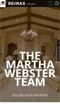 Mobile Screenshot of marthawebster.com